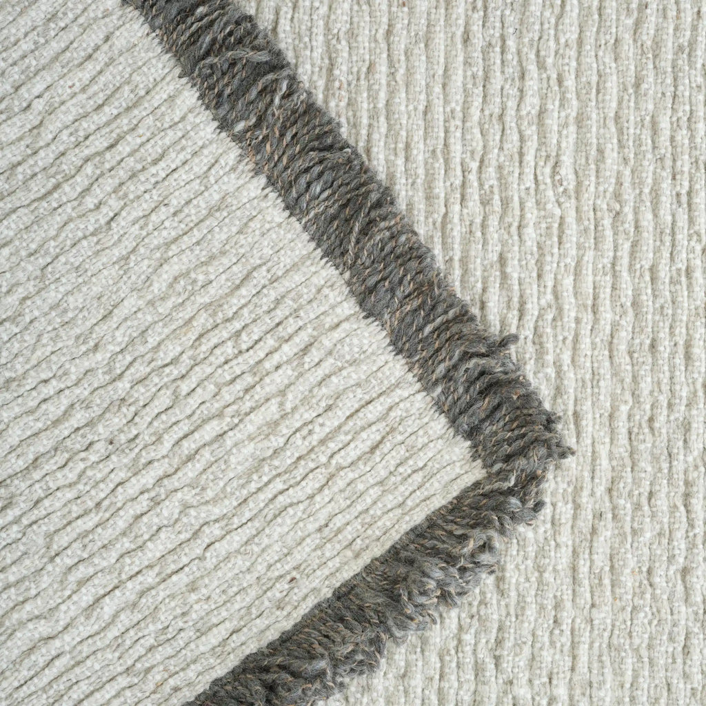 SOFT OUTLINE Rug - Wool Rug in Stone - Linie Design | Milola