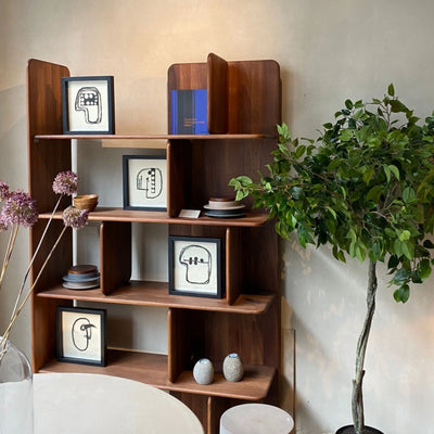 SOFT Shelf in Walnut Natural Oil - Artisan | Milola
