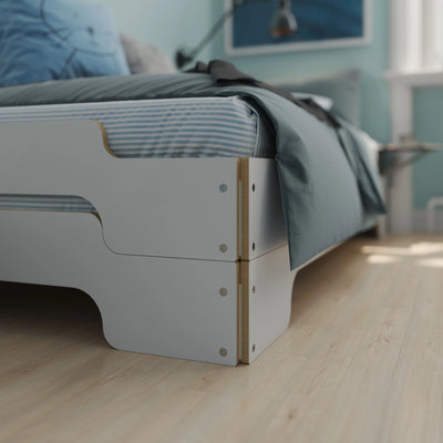 STACKING Beds in White - Müller Small Living | Milola