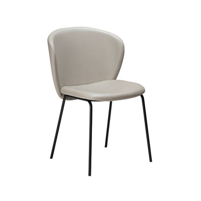 STAY-Dining Chair-Leather-in Cashmere - Danform | Milola