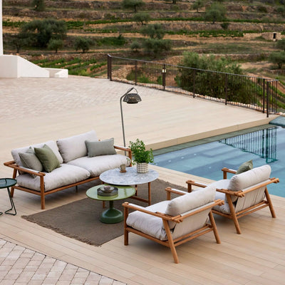 Sticks 2 Seater Sofa - Outdoor Sofa in Sand - Cane-Line | Milola