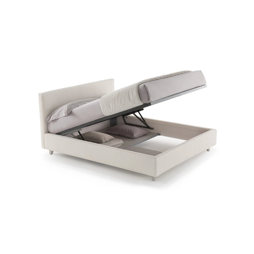 KUMO H.28 Bed in Beige Sahara Col. 017 - Twils | Milola