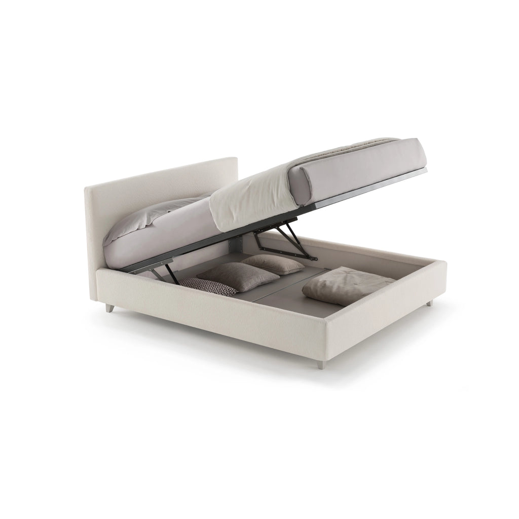 KUMO H.28 Bed in Beige Sahara Col. 017 - Twils | Milola