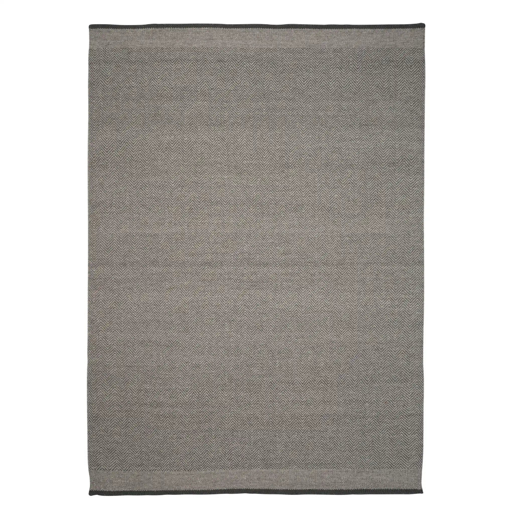 STRATUM ECHO - Wool Viscose Rug in Granite - Linie Design | Milola