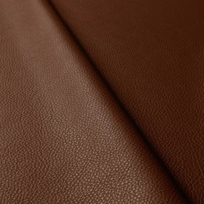 HUGO-Sofa-Minimalist-Furniture-in Cognac Leather Touch- Sits | Milola