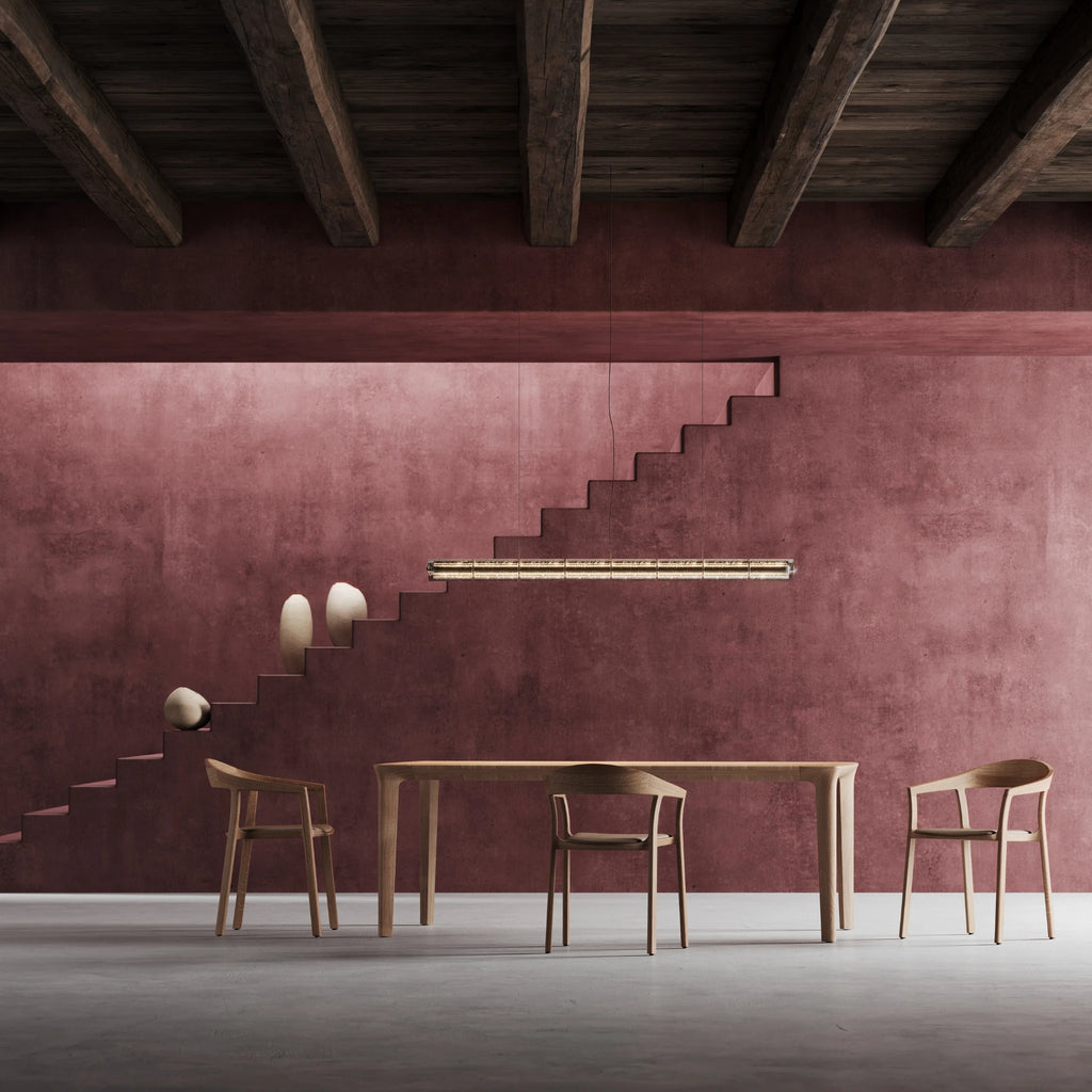 TARA Dining Table in Walnut Natural Oil - Artisan | Milola