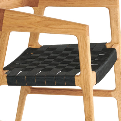 TESA Dining Chair in Linen Seat - Artisan | Milola