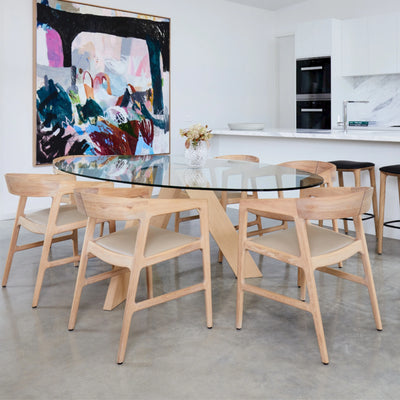 TESA Dining Chair in Oak Natural Soap - Artisan | Milola