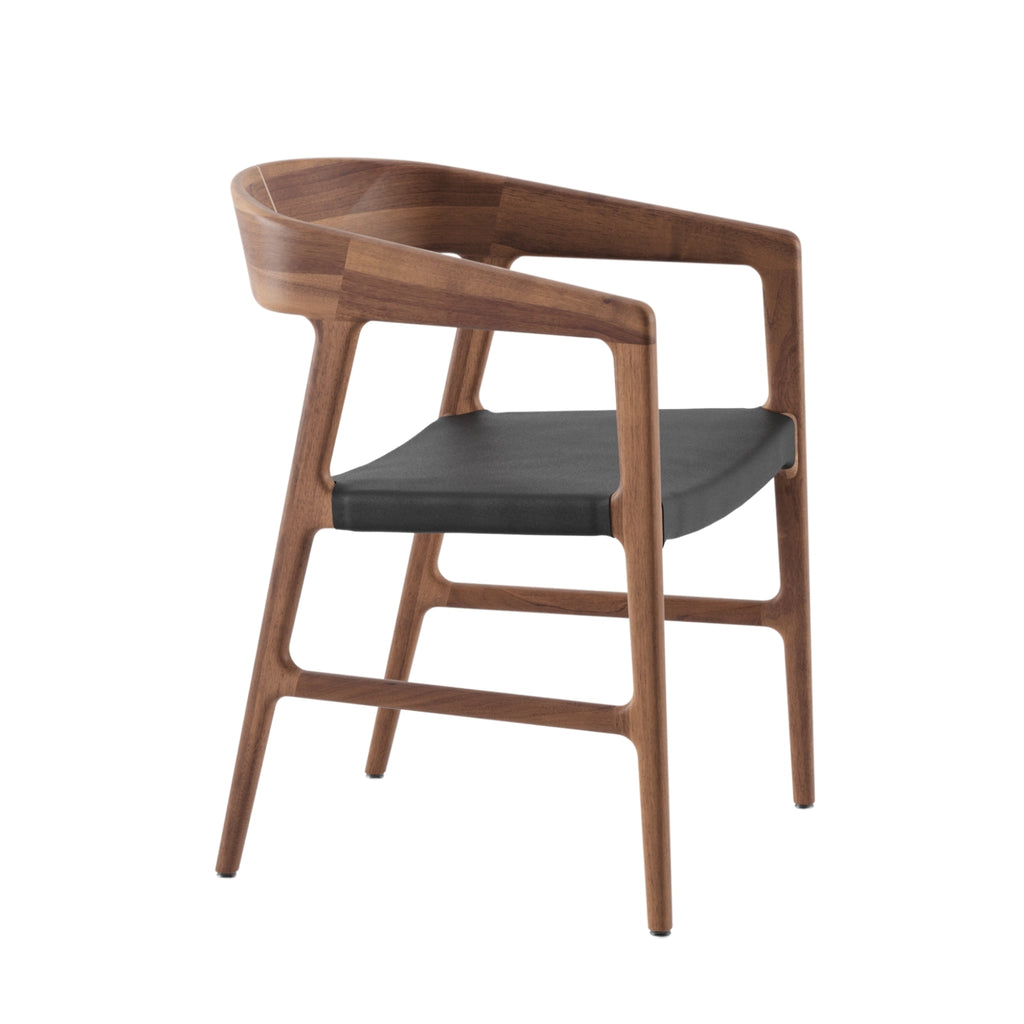 TESA Dining Chair in Walnut Natural Oil - Artisan | Milola