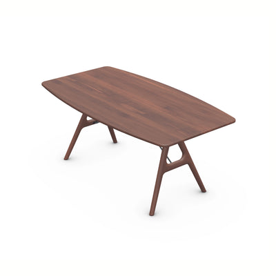 TESA Dining Table in Cherry Dark Oil - Artisan | Milola