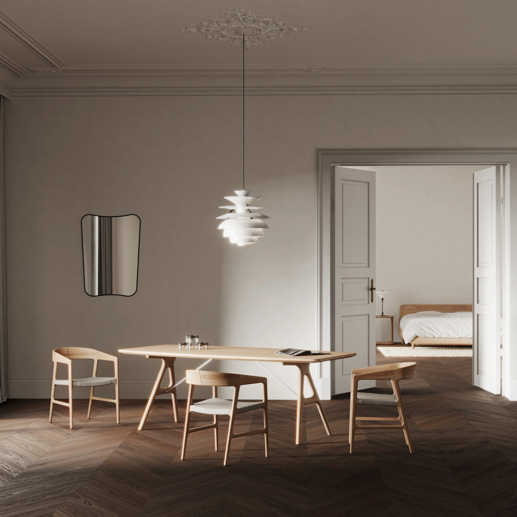 TESA Dining Table in Oak Natural Soap - Artisan | Milola