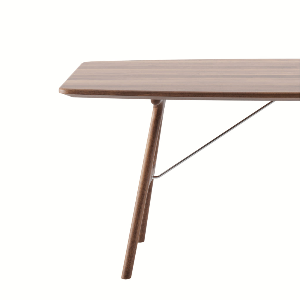 TESA Dining Table in Walnut Natural Oil - Artisan | Milola