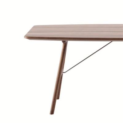 TESA Dining Table in Walnut Natural Oil - Artisan | Milola