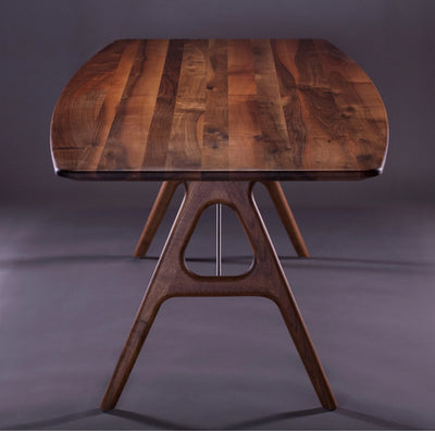 TESA Dining Table in Walnut Natural Oil - Artisan | Milola