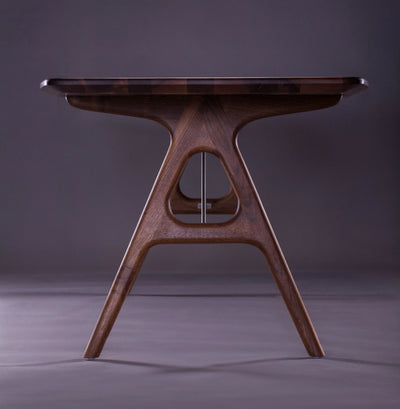 TESA Dining Table in Walnut Natural Oil - Artisan | Milola