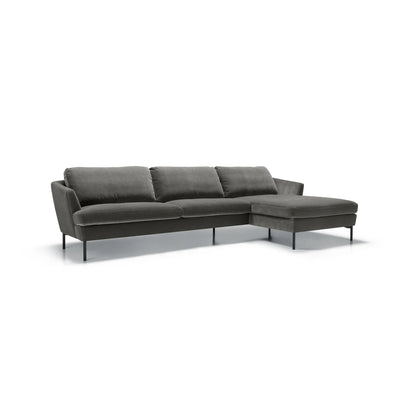Timjan Corner Sofa - Comfortable Sofa in Grey - SITS | Milola