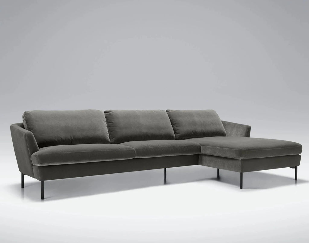 Timjan Corner Sofa - Comfortable Sofa in Grey - SITS | Milola