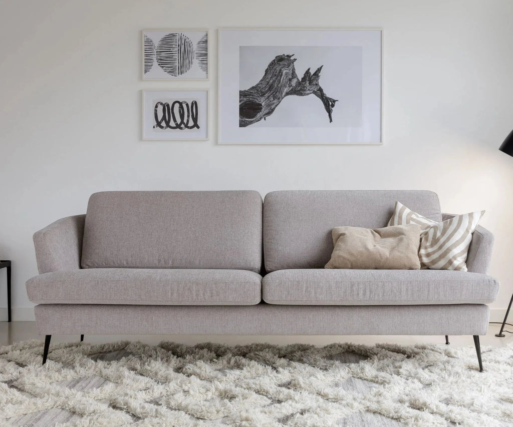 Timjan Sofa - Comfortable Sofa in Beige - SITS | Milola