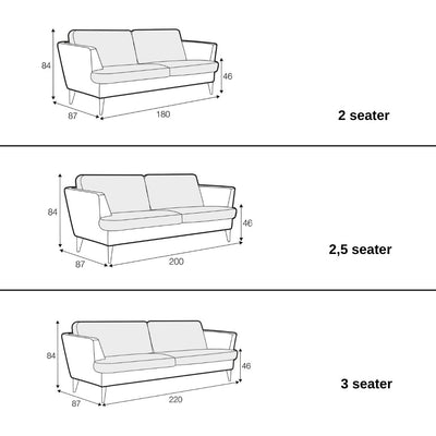 Timjan Sofa - Comfortable Sofa in Beige - Specification - SITS | Milola