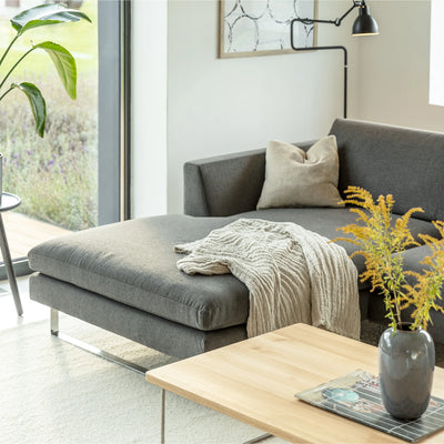 TOKYO Corner Sofa in Grey - Sits | Milola