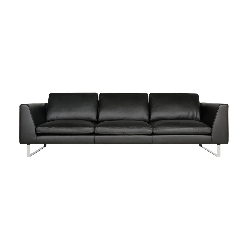 TOKYO Sofa in Black Leather - Sits | Milola