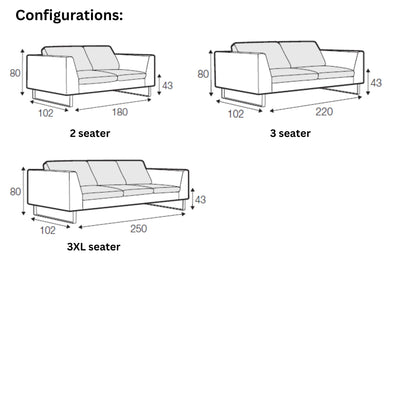 TOKYO Sofa Configuration - Sits | Milola