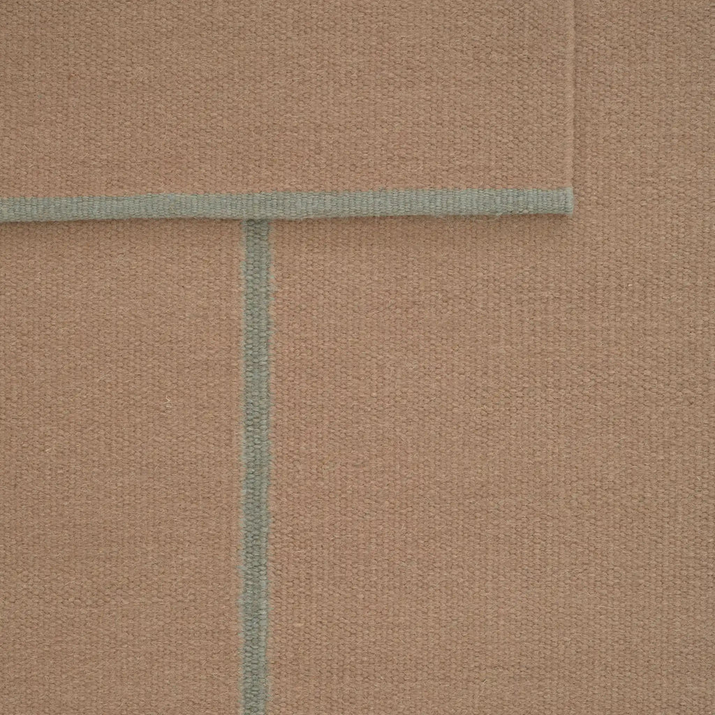 TWIN SABI Rug - Wool Linen Rug in Camel - Linie Design | Milola