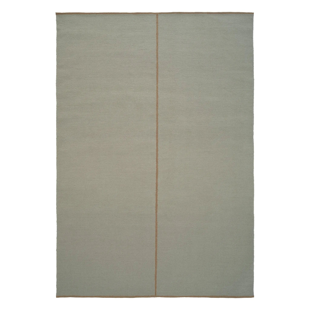 TWIN SABI Rug - Wool Linen Rug in Sea Haze - Linie Design | Milola