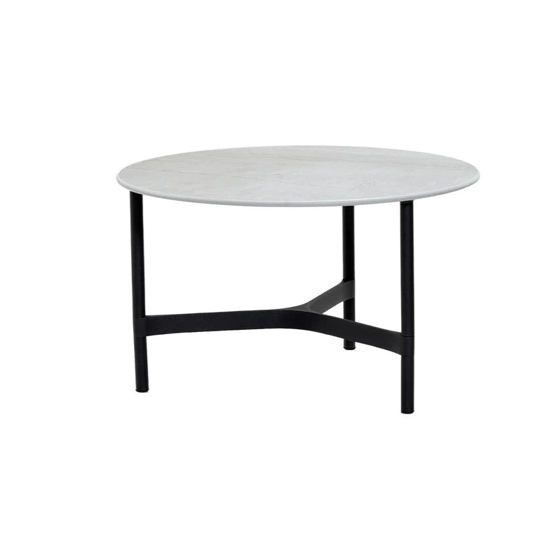 TWIST - Outdoor Coffee Table / Side Table - Aluminium & Ceramic - Cane-Line | Milola
