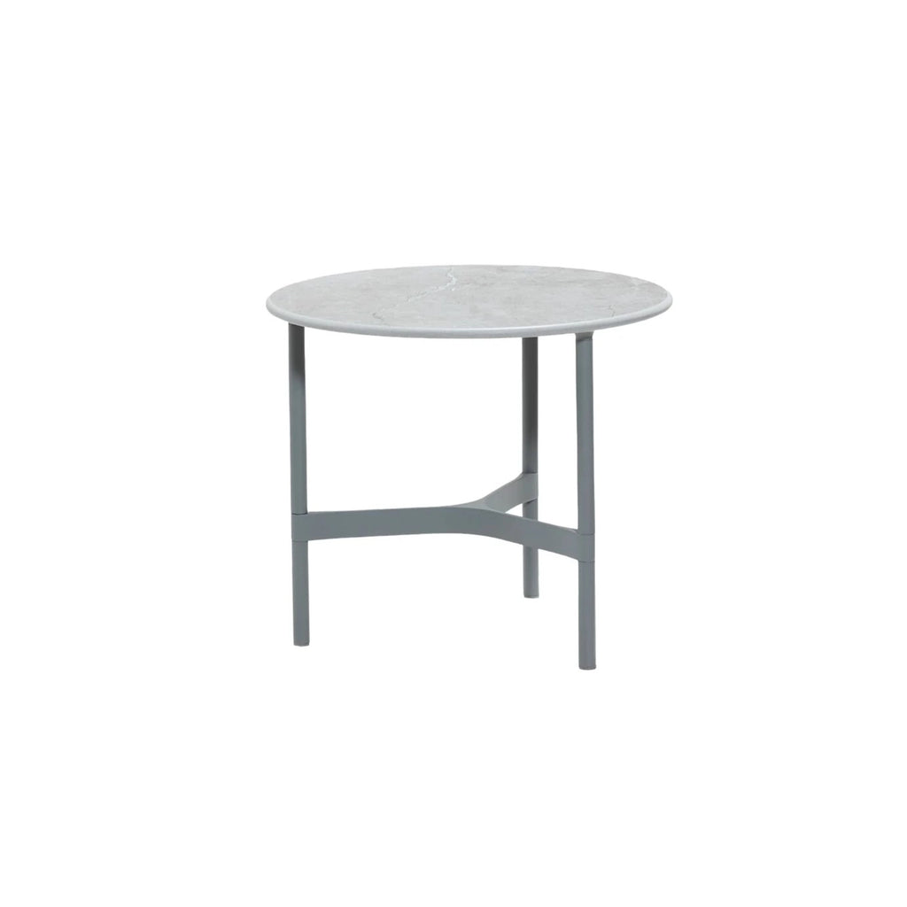 TWIST - Outdoor Coffee Table / Side Table - Aluminium & Ceramic - Cane-Line | Milola