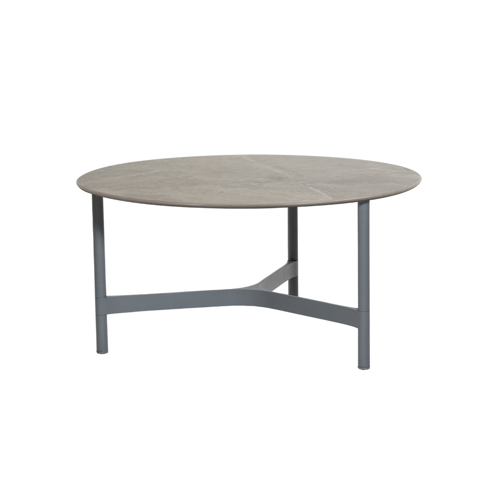 TWIST - Outdoor Coffee Table / Side Table - Aluminium & Ceramic - Cane-Line | Milola