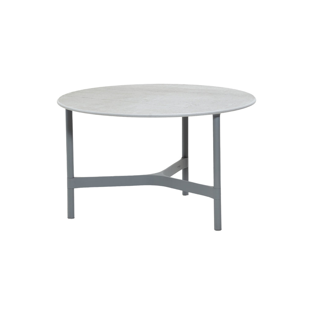 TWIST - Outdoor Coffee Table / Side Table - Aluminium & Ceramic - Cane-Line | Milola
