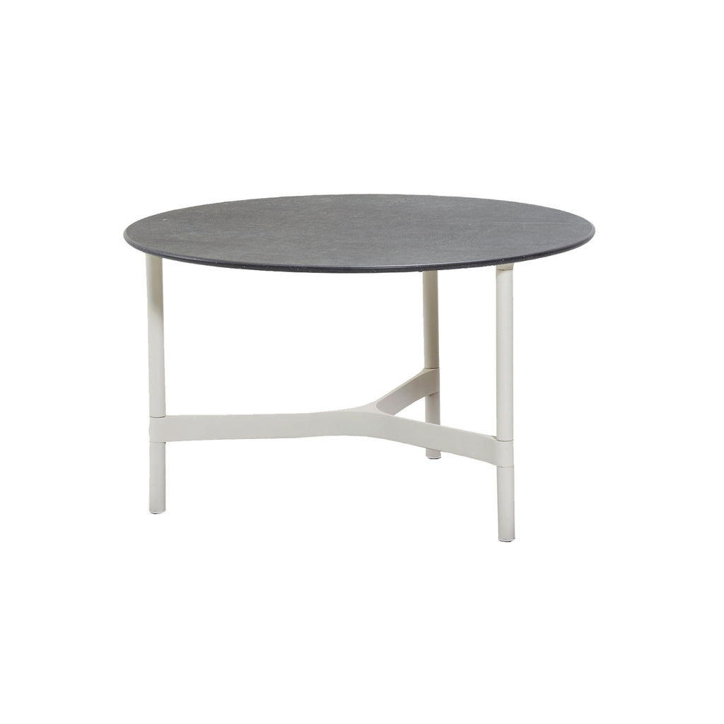 TWIST - Outdoor Coffee Table / Side Table - Aluminium & Ceramic - Cane-Line | Milola