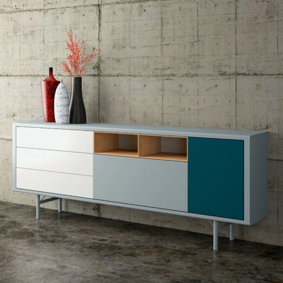 S36-Metal Sidboard-Living Furniture-Müller | Milola