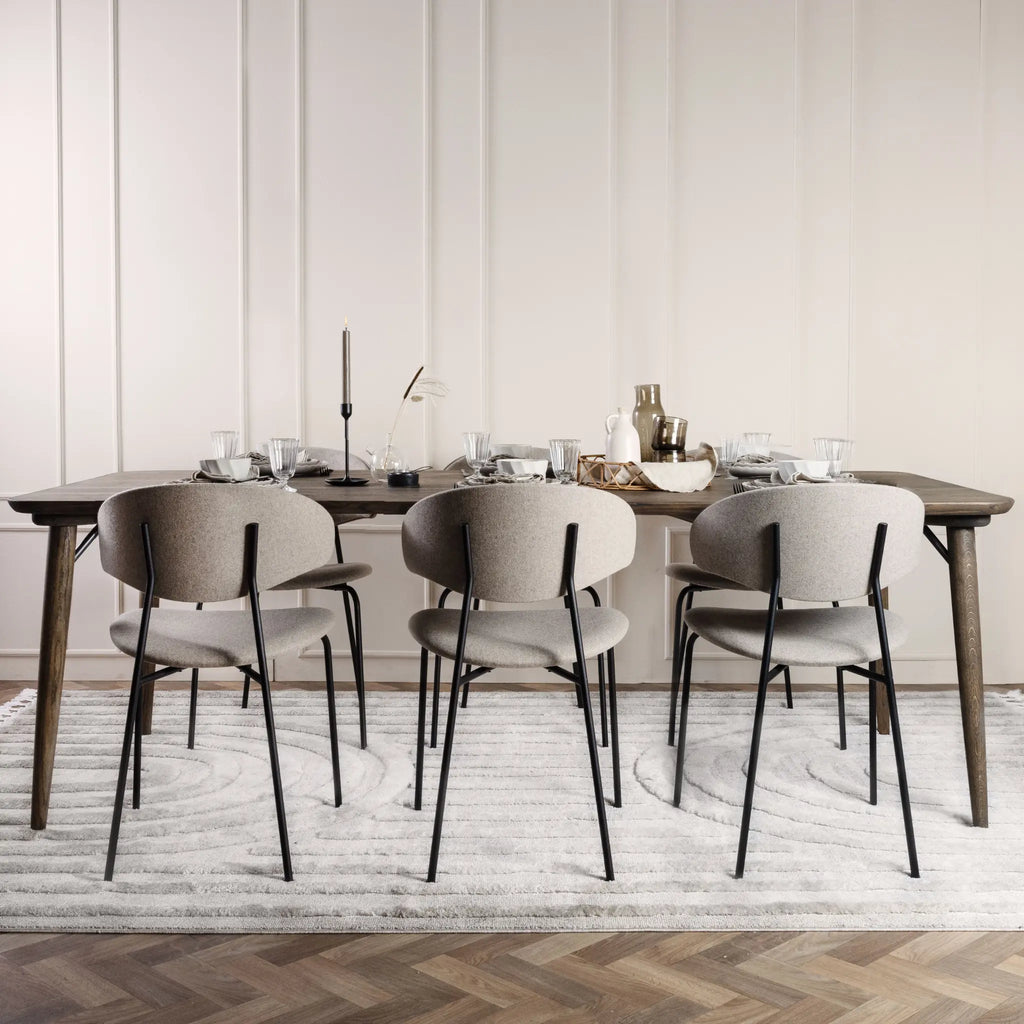 WAVE Boat-Shaped Dining Table - Nordic Design - Kristensen Kristensen | Milola