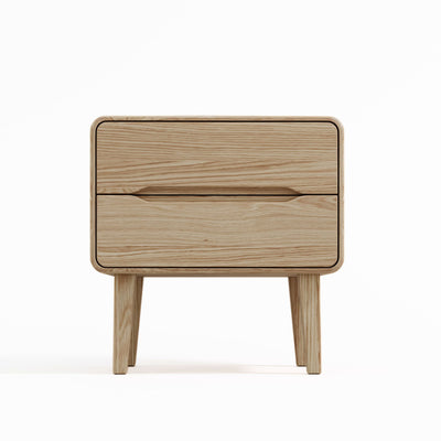 LYS - Bedside Table with 2 Drawers | Milola