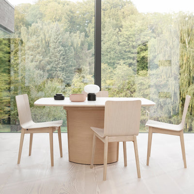 Skovby #116 Boatshaped Extendable Dining Table