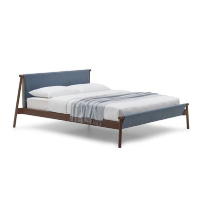 JACK - Upholstered Bed - Scandinavian Design - Bolzan | Milola
