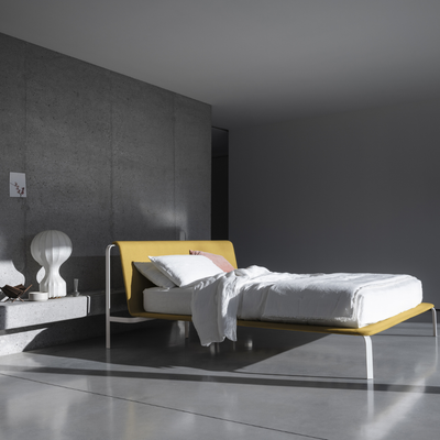 BEND - Metal Bed - Minimal Style - Bolzan | Milola