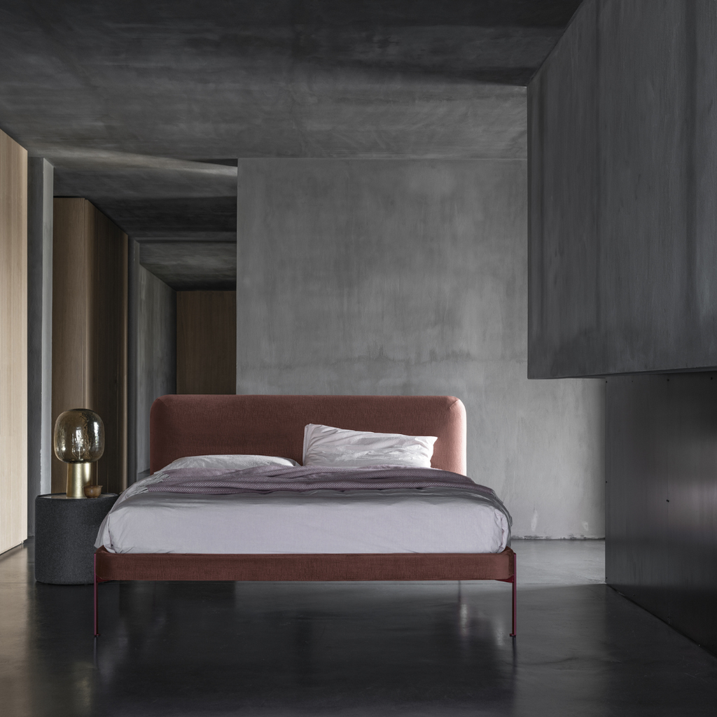 JOY - Upholstered Bed - Minimalistic Italian Design - Bolzan | Milola