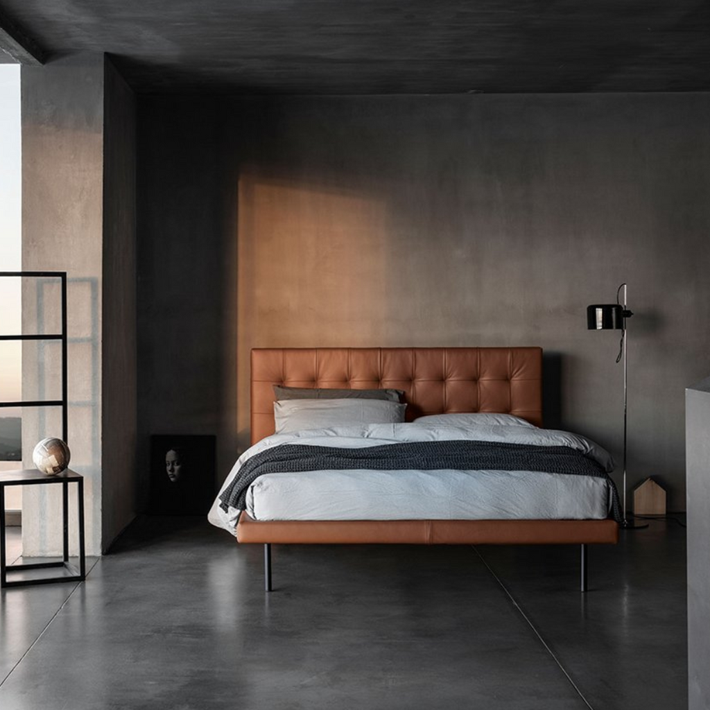 FREEDOM - Upholstered Bed - Elegant Minimalist Bed - Bolzan | Milola