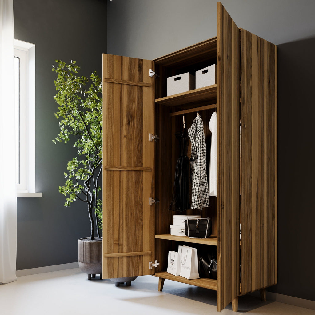 LYS - Wooden Wardrobe Bedroom - Minimalist Design | Milola