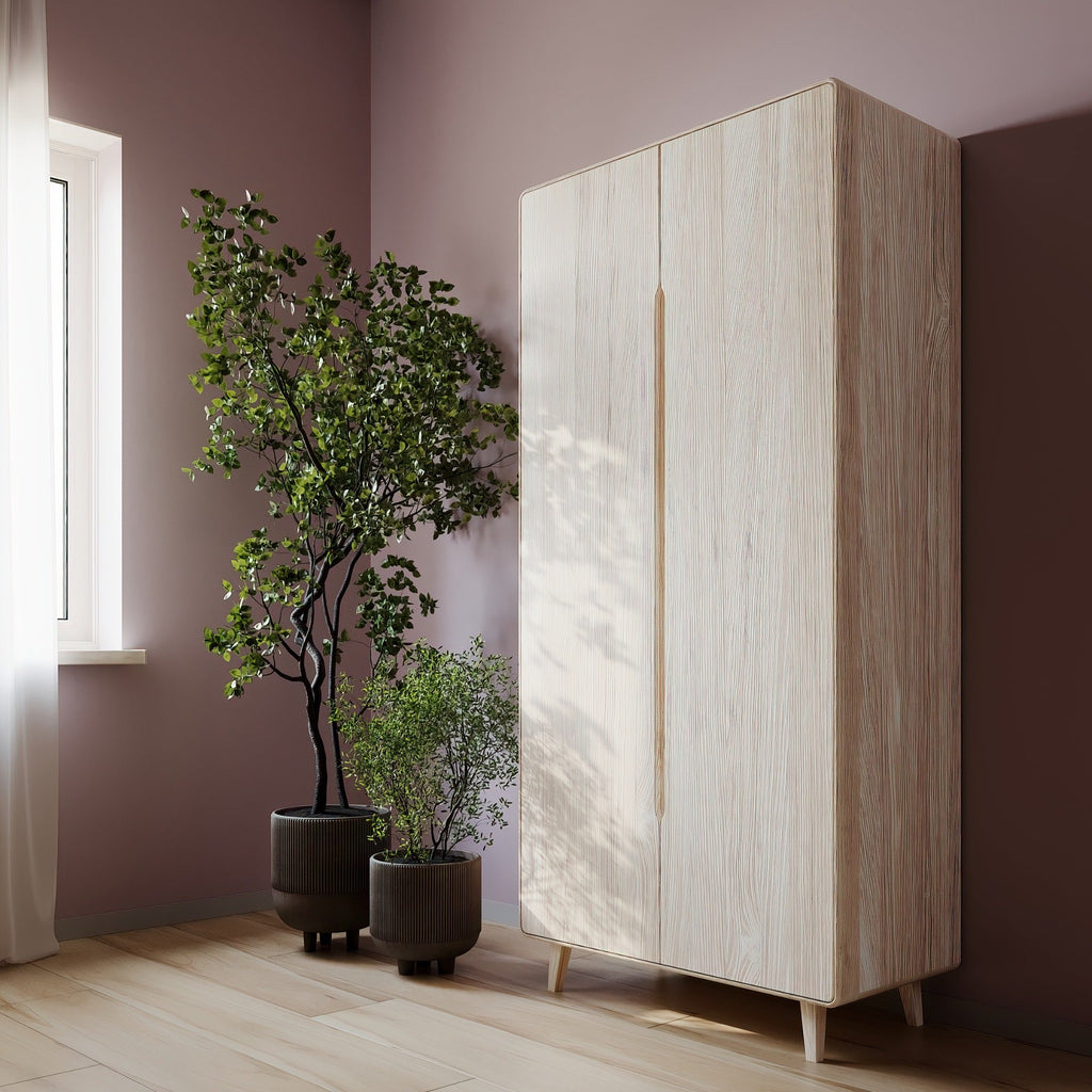 LYS - Wooden Wardrobe Bedroom - Minimalist Design | Milola