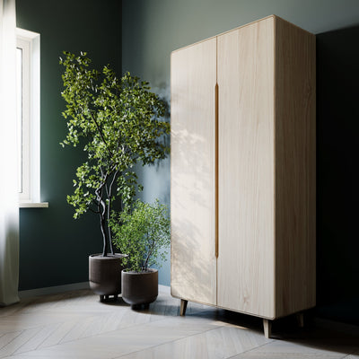 LYS - Wooden Wardrobe Bedroom - Minimalist Design | Milola