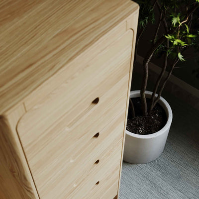 SIRLIG - Tall Boy Wooden Drawers  | Milola