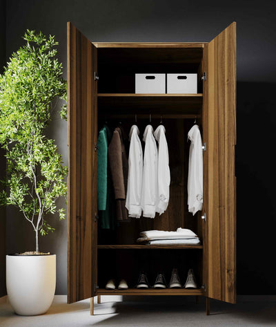 SIRLIG - Wooden Wardrobe - Minimalist Design | Milola