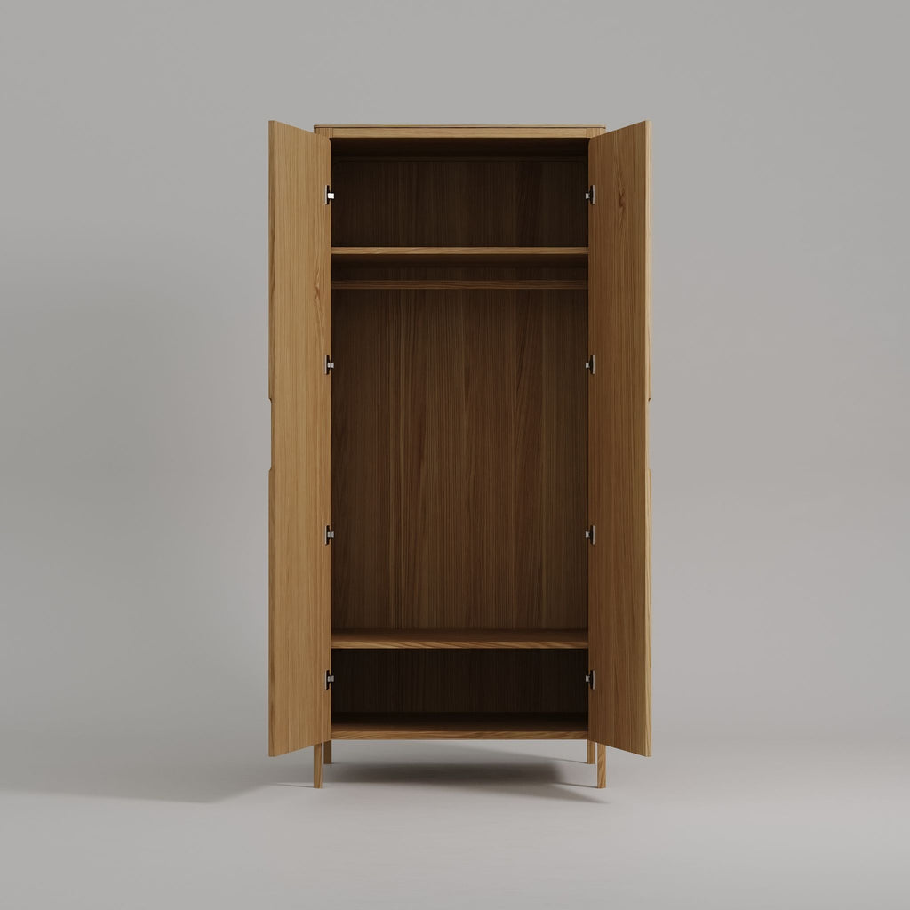 SIRLIG - Wooden Wardrobe - Minimalist Design | Milola