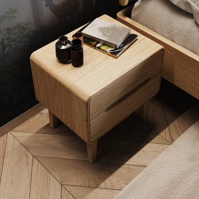 LYS - Bedside Table with 2 Drawers | Milola