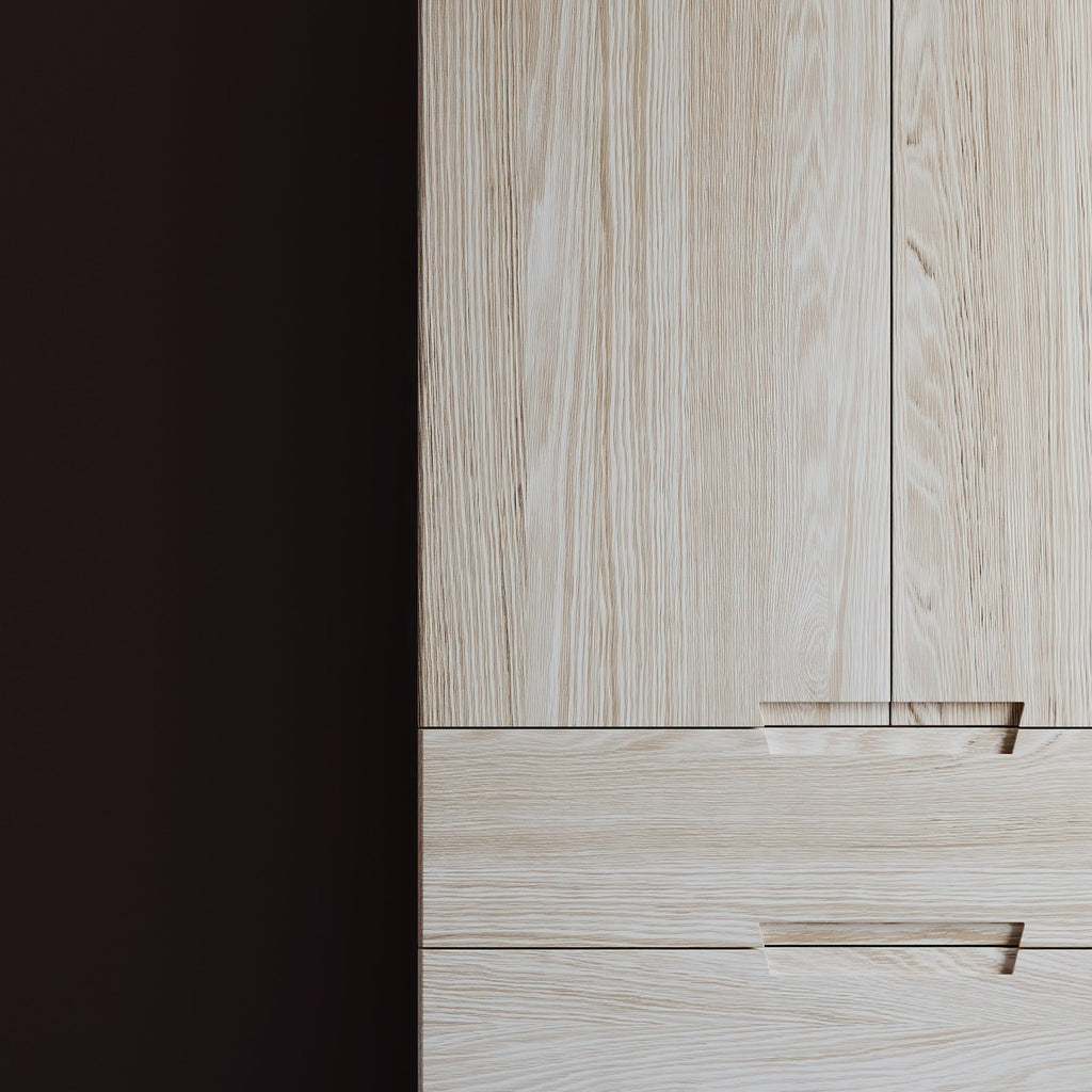 ASPECT - Wooden Wardrobe for Bedroom - Minimalist Design | Milola