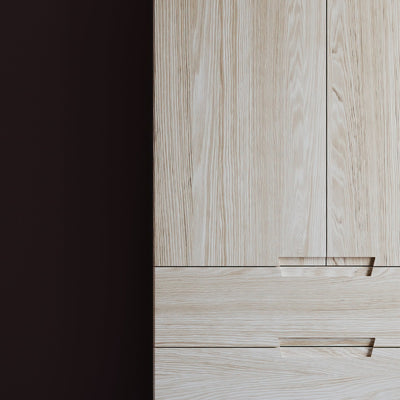 ASPECT - Wooden Wardrobe for Bedroom - Minimalist Design | Milola